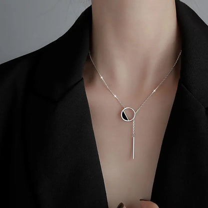 Silver Geometric pendant