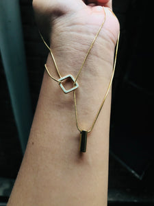 Criss Cross necklace