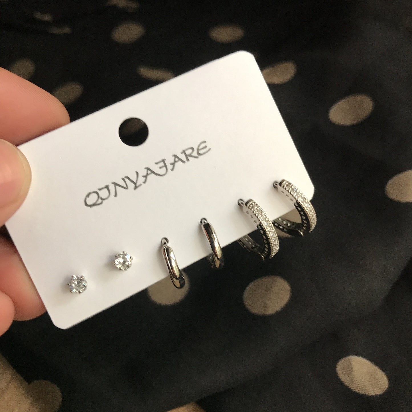 Leaf Stud set Silver