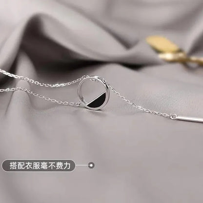 Silver Geometric pendant