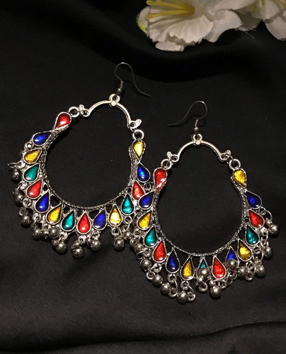 Antique multi jhumka 02