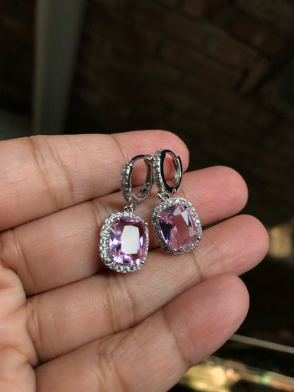 Starling Zircon Earring pink