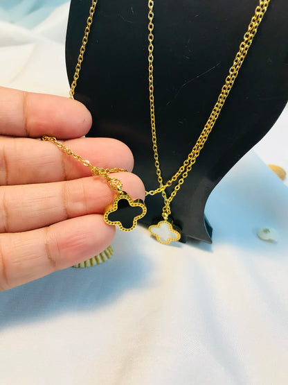 Clovar Ss Black & White  pendant-01