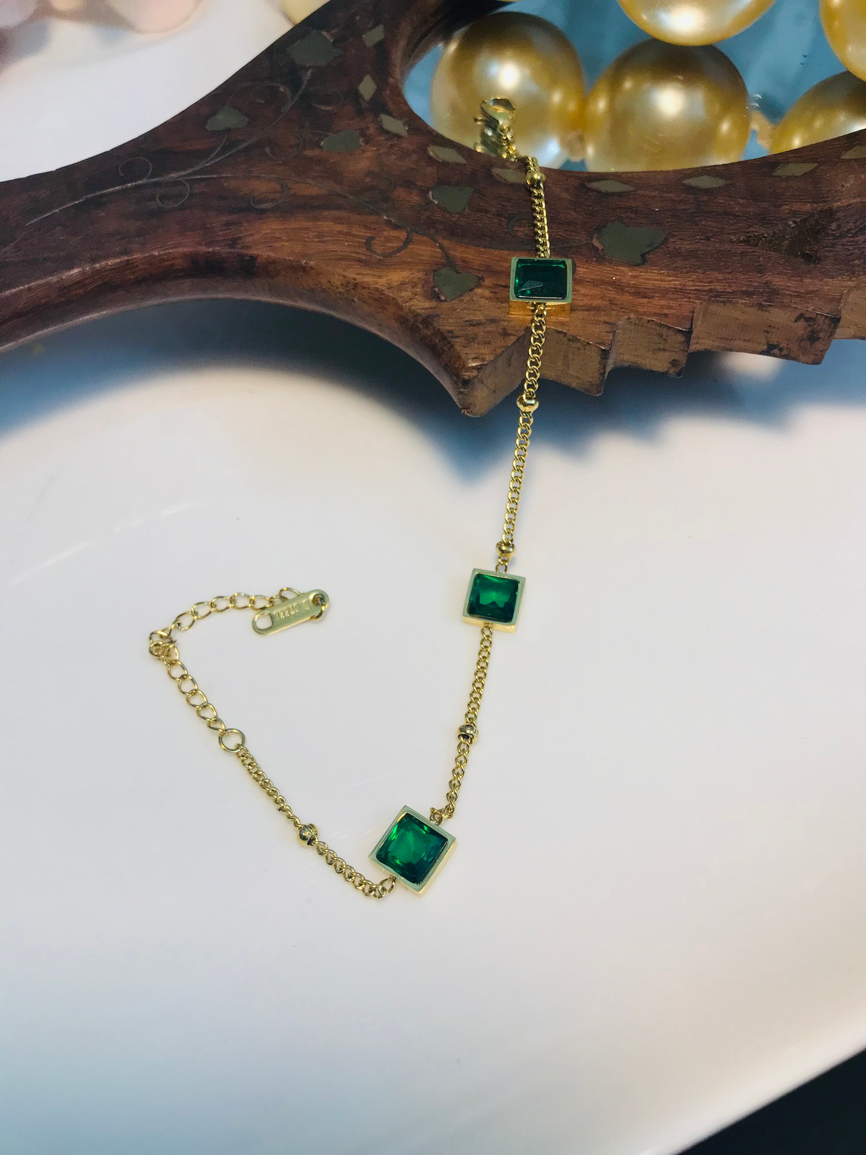 Ss green Bracelet