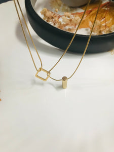 Criss Cross necklace