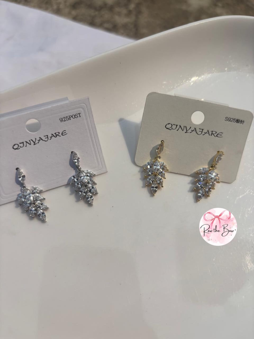 Leaf Drop Dowm Silver