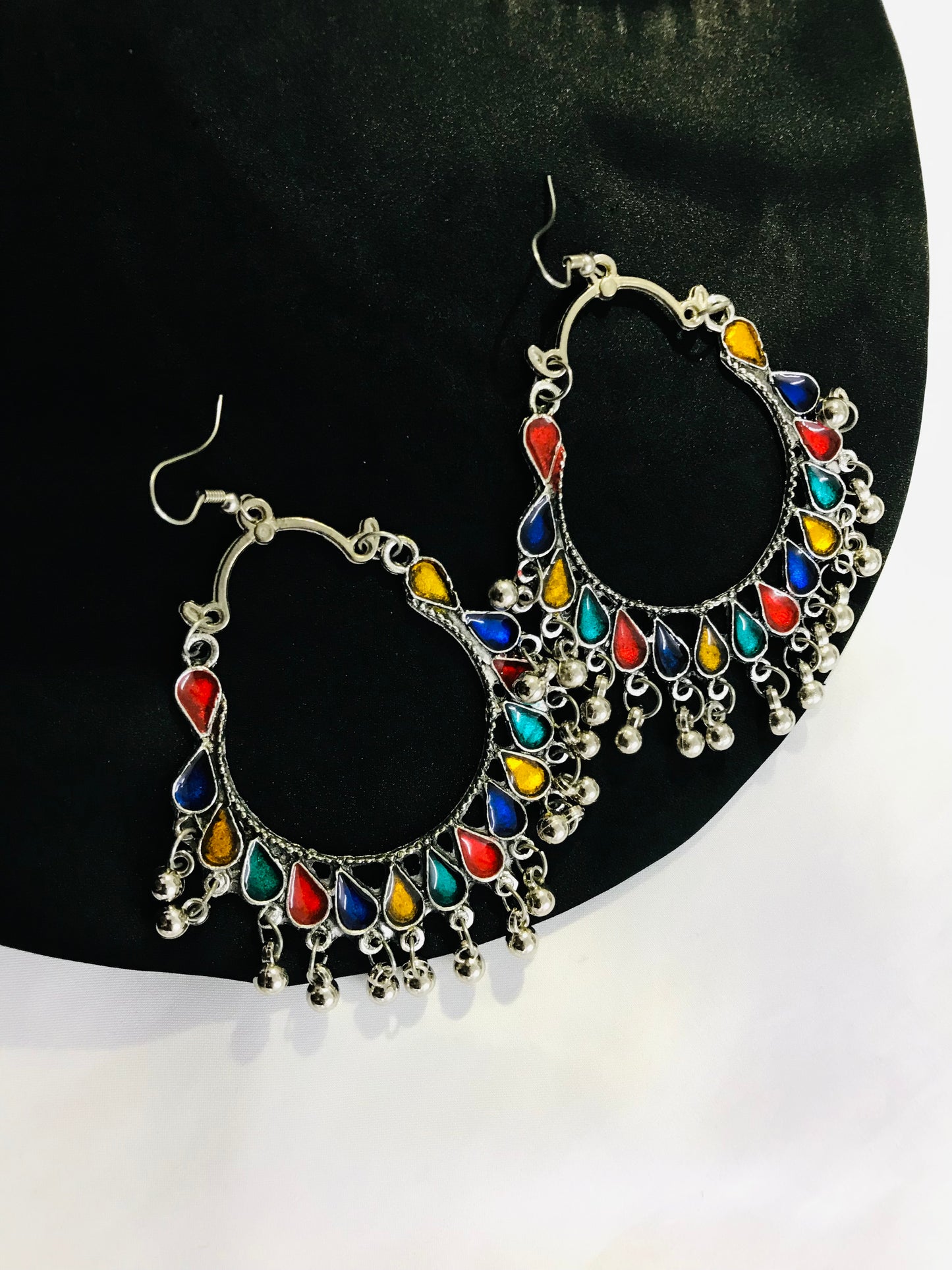 Antique multi jhumka 02