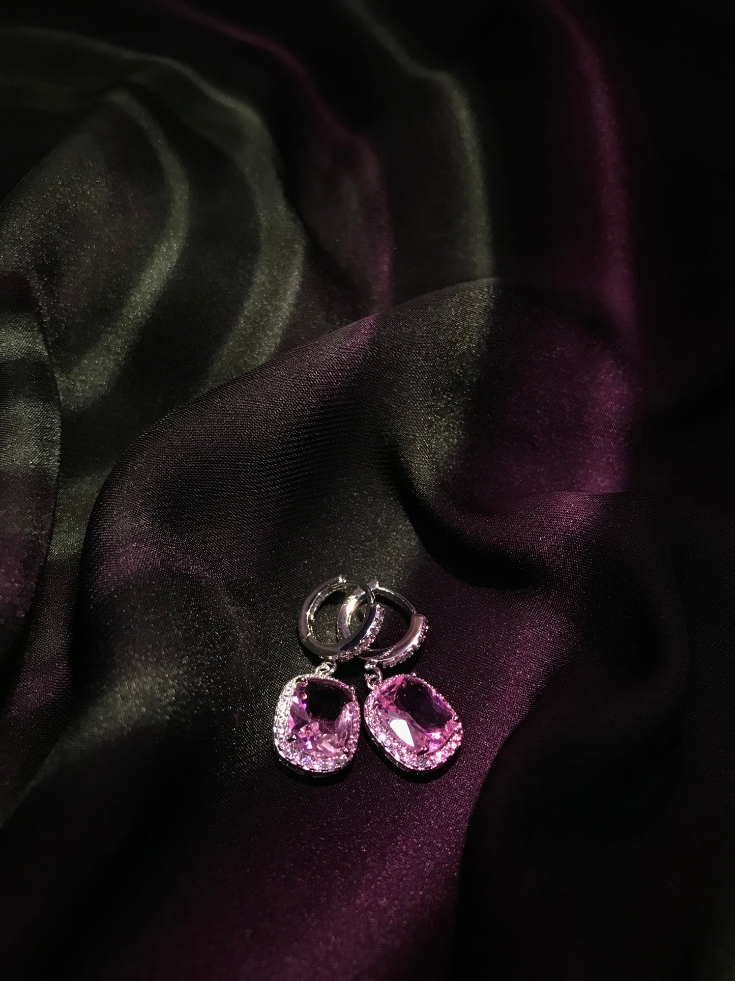 Starling Zircon Earring pink