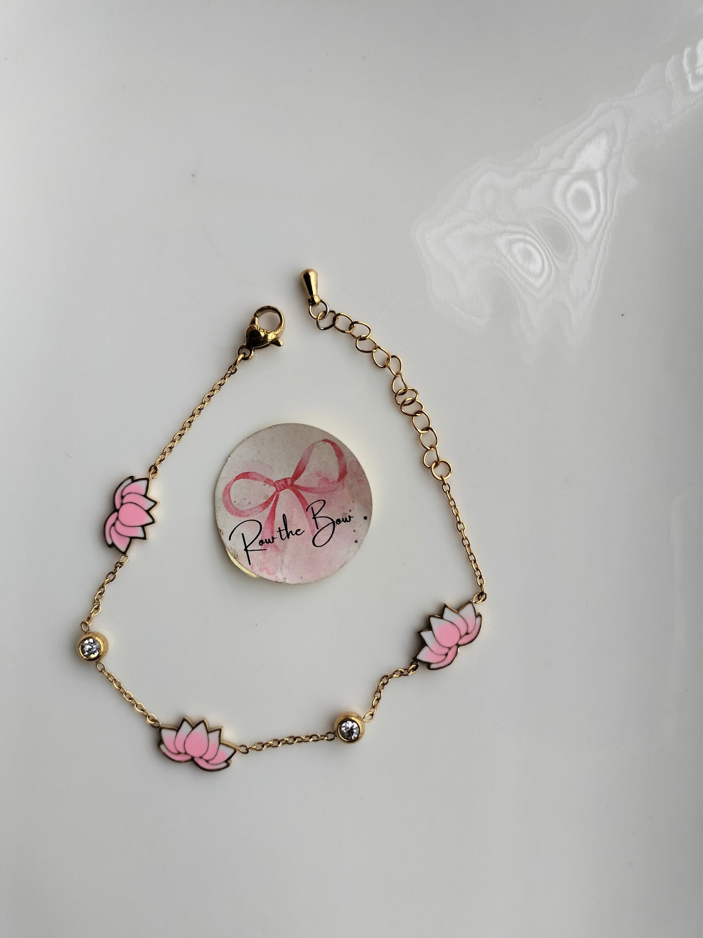 Lotus bracelet