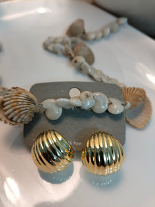 Pasta Metallic Earring
