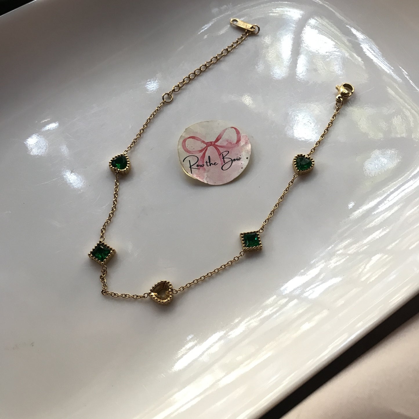 Green Stony Bracelet