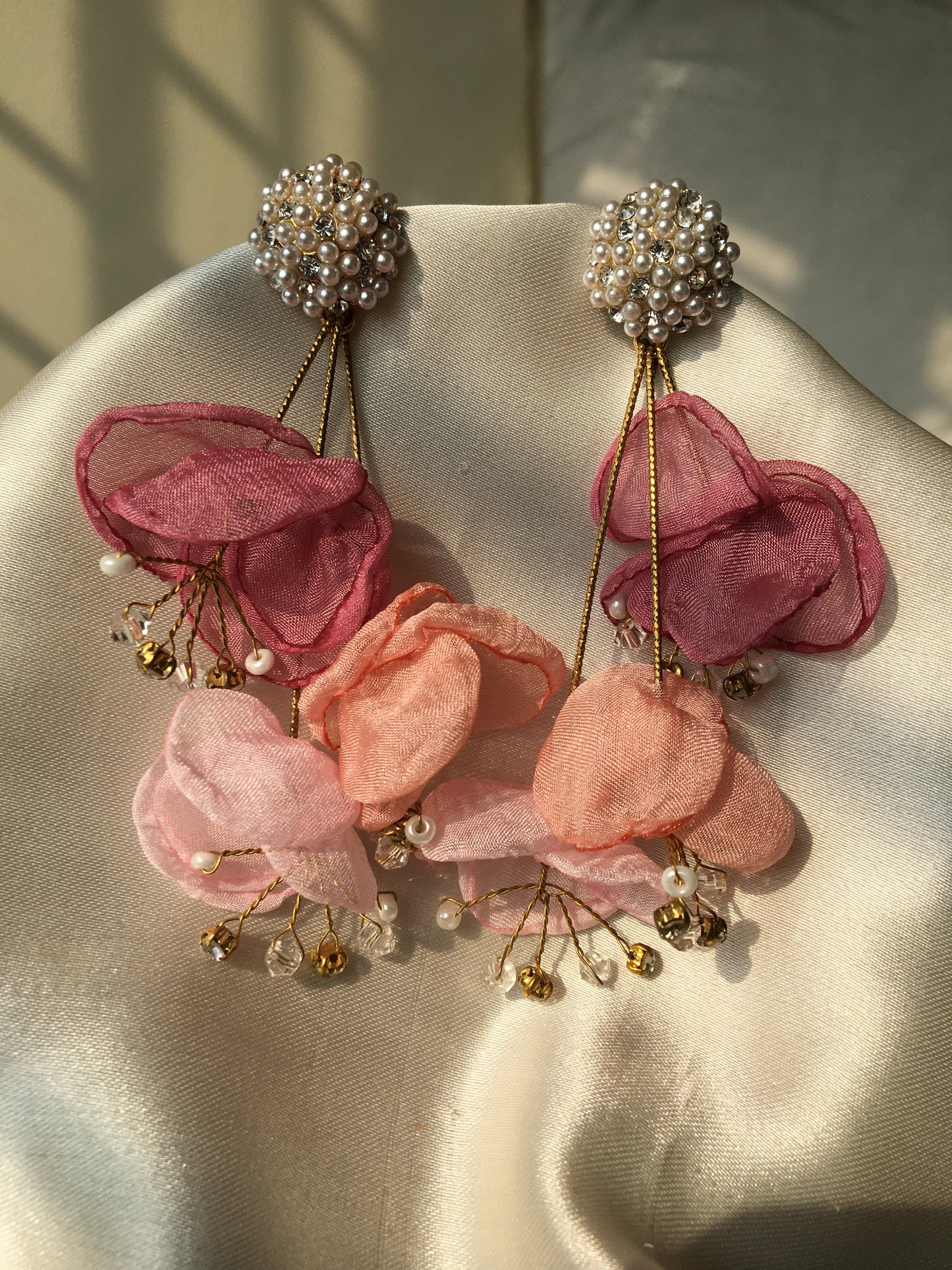 Floral Drop Earring