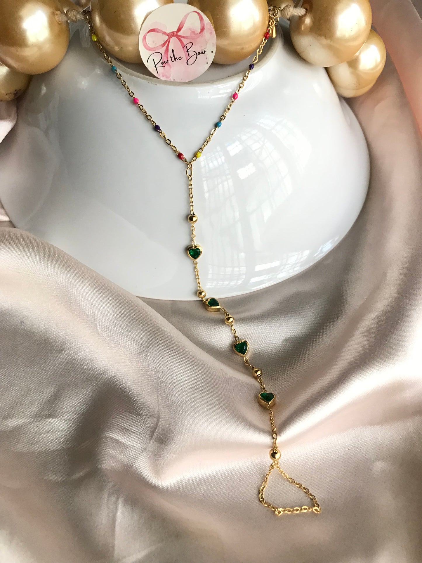 Stony green 💚 Anklet