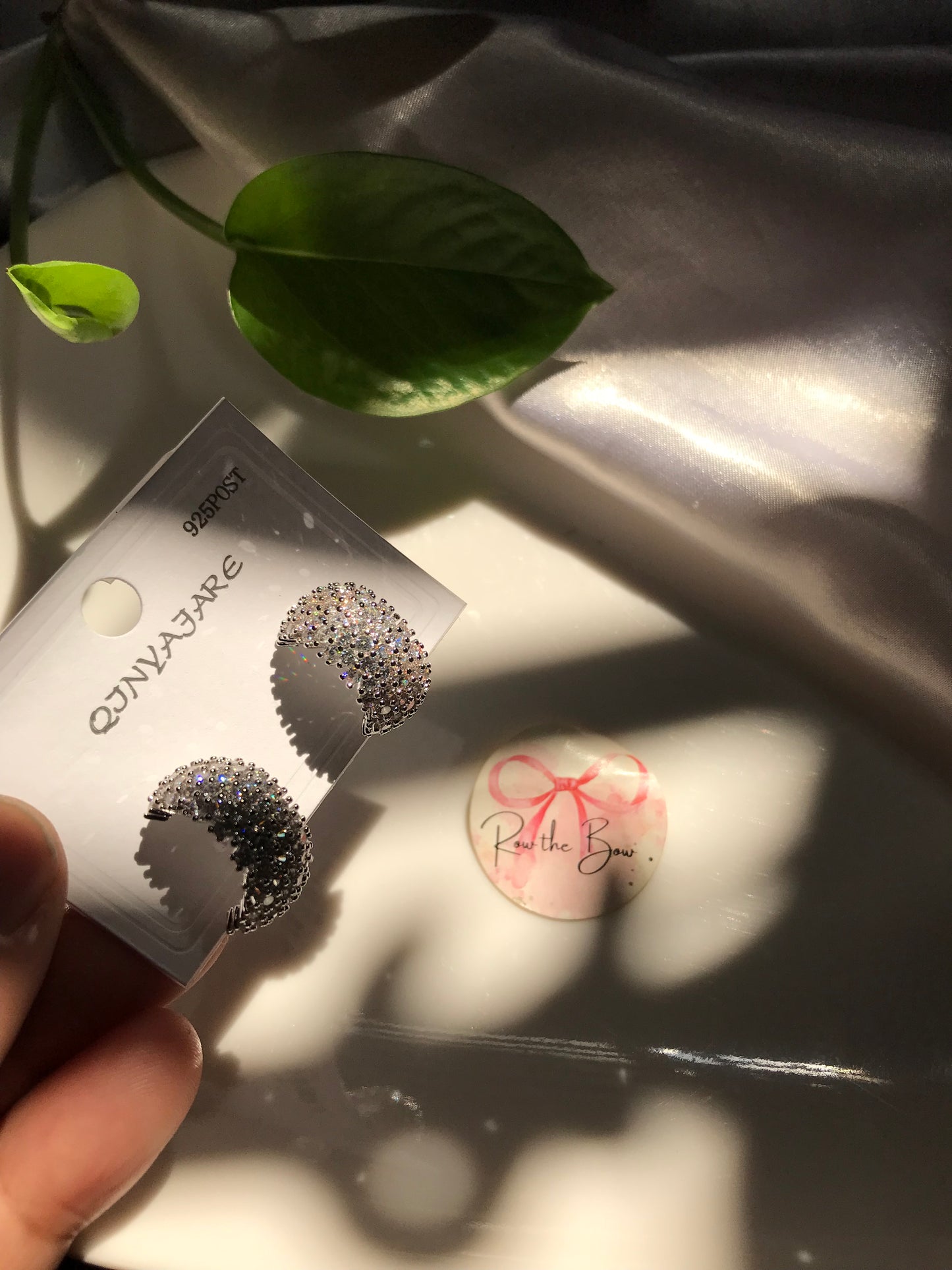 Stony Half Circle Silver