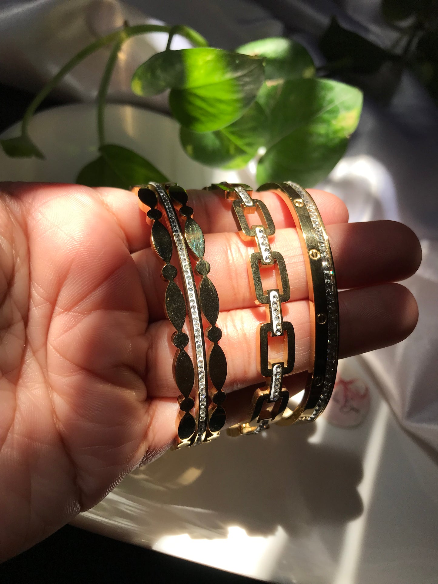 Golden Stainless Bracelet