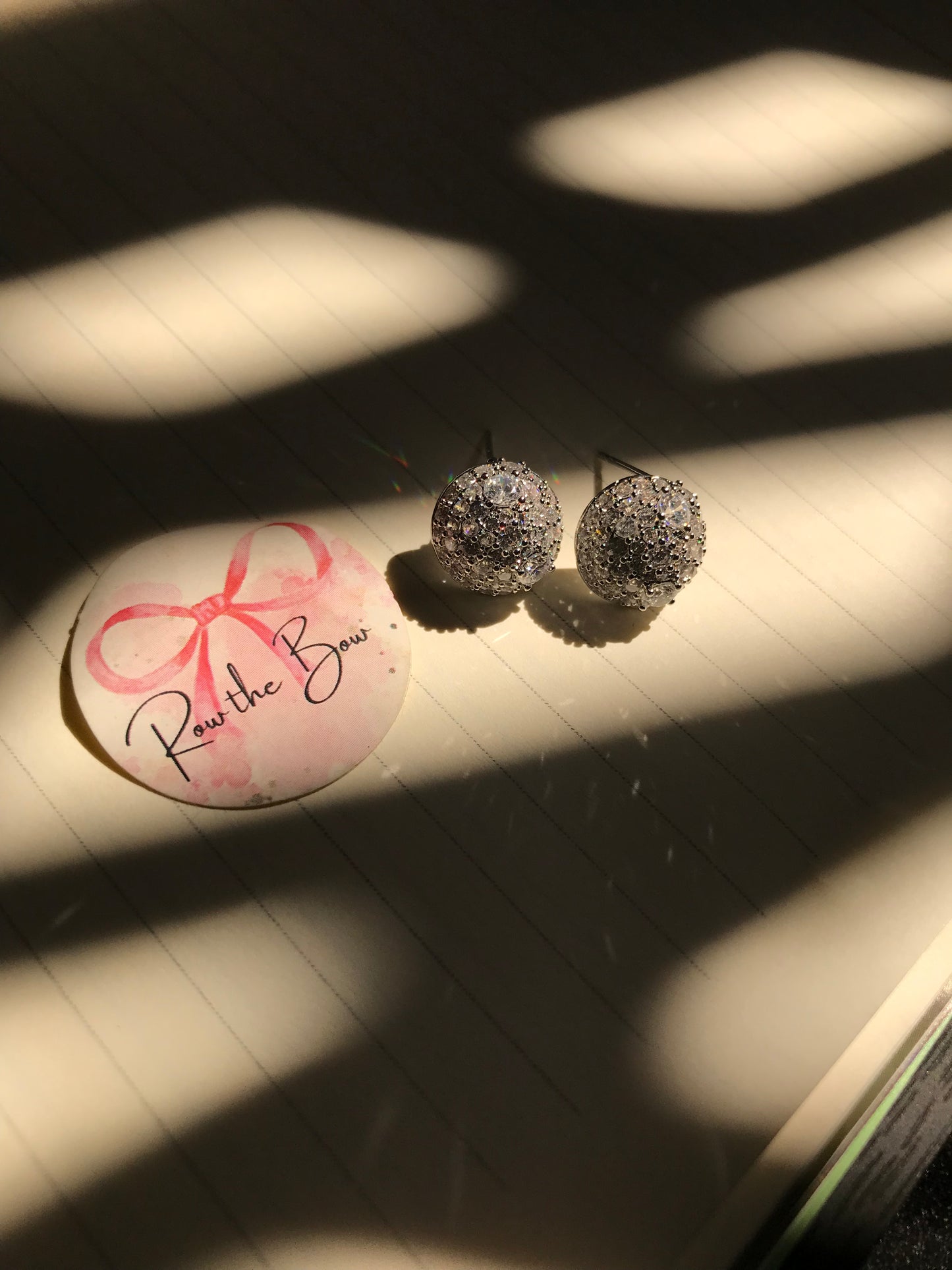 Button Earring(Silver)