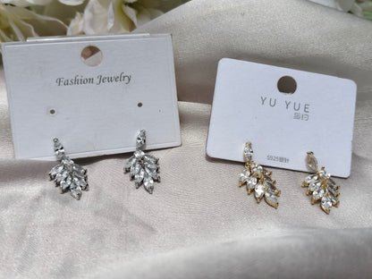 Leaf Drop Dowm Silver