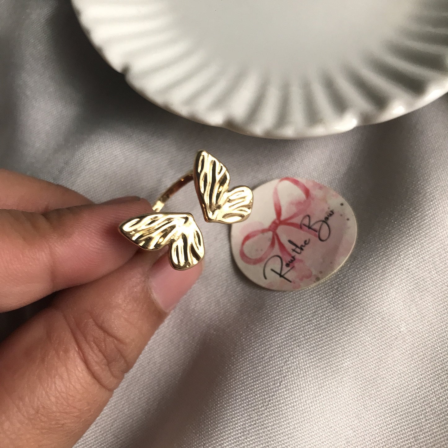 Butterfly Finger Ring