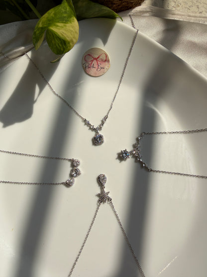 Crystal heart pendant