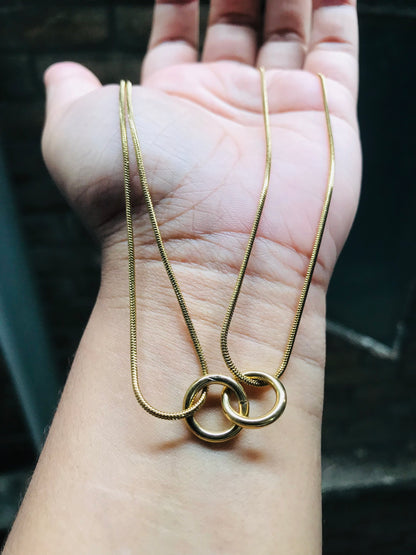 Double knot necklace