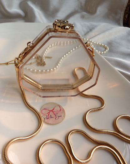 Transparent Glass Clutch