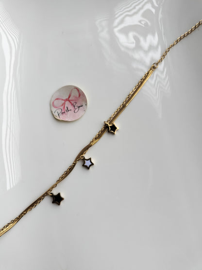 Star Golden Chain Bracelet
