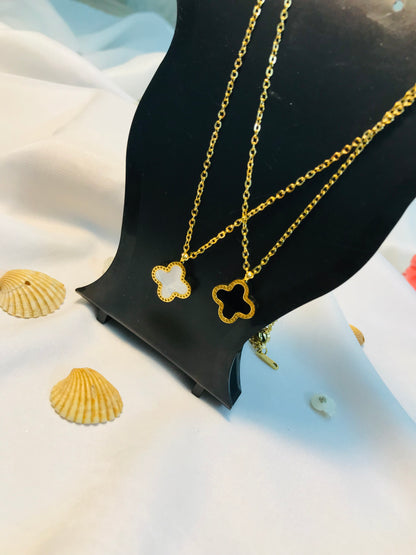 Clovar Ss Black & White  pendant-01