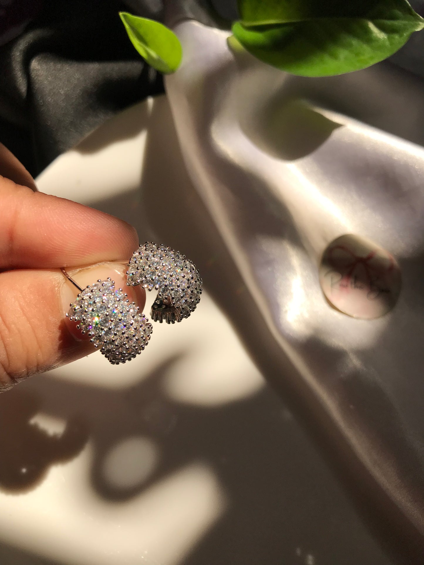 Stony Half Circle Silver