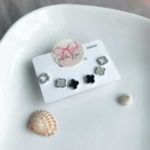 Leaf Stud set Silver
