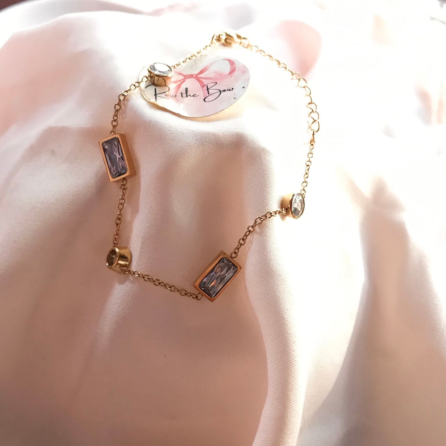 White Stony Bracelet