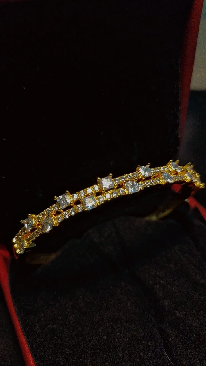 Zircon Titanium Bracelet