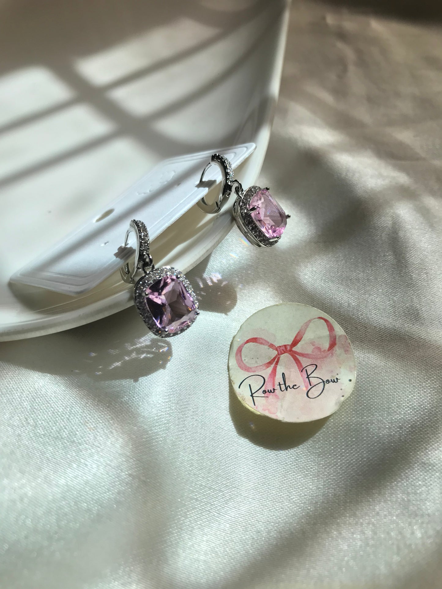 Starling Zircon Earring pink