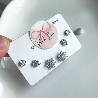 Stud Set-001(silver )