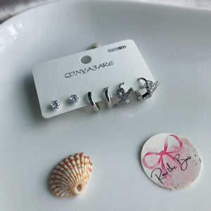 Stud Set-0038(Silver)