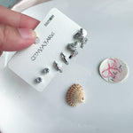Load image into Gallery viewer, Stud Set-0038(Silver)
