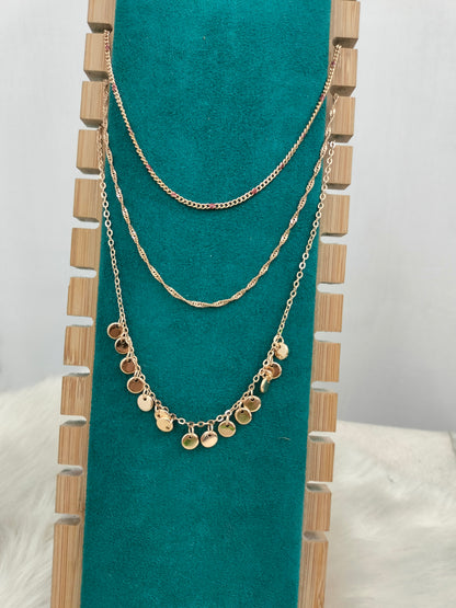 Golden Layer necklace