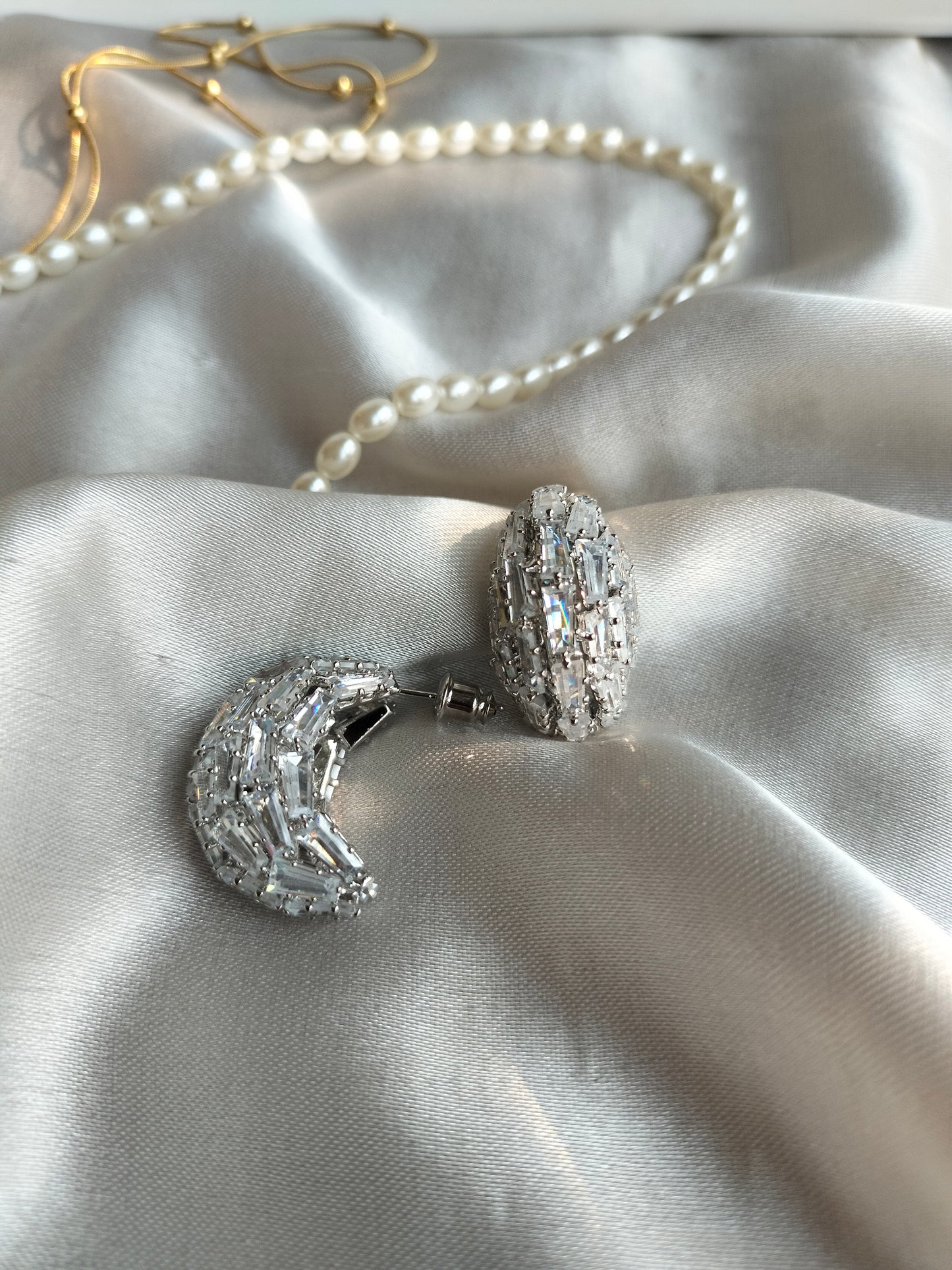 Silver Shine Earring