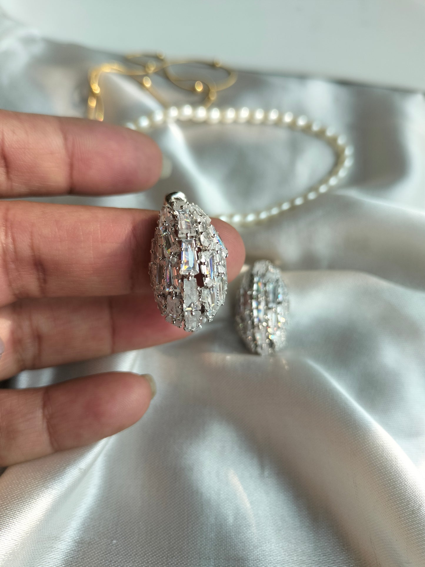 Silver Shine Earring