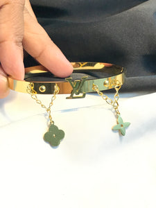 Luis Bangle titanium bracelet