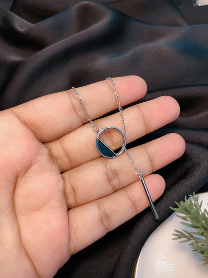 Silver Geometric pendant