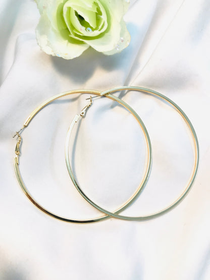 Plain big hoop