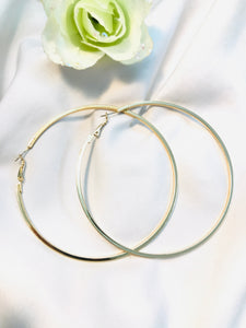 Plain big hoop