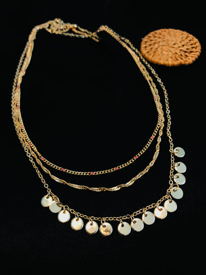 Golden Layer necklace