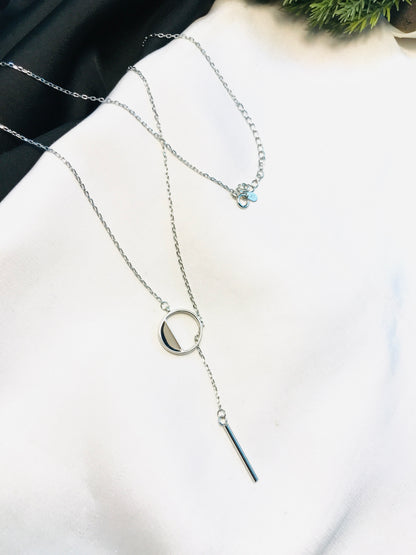 Silver Geometric pendant