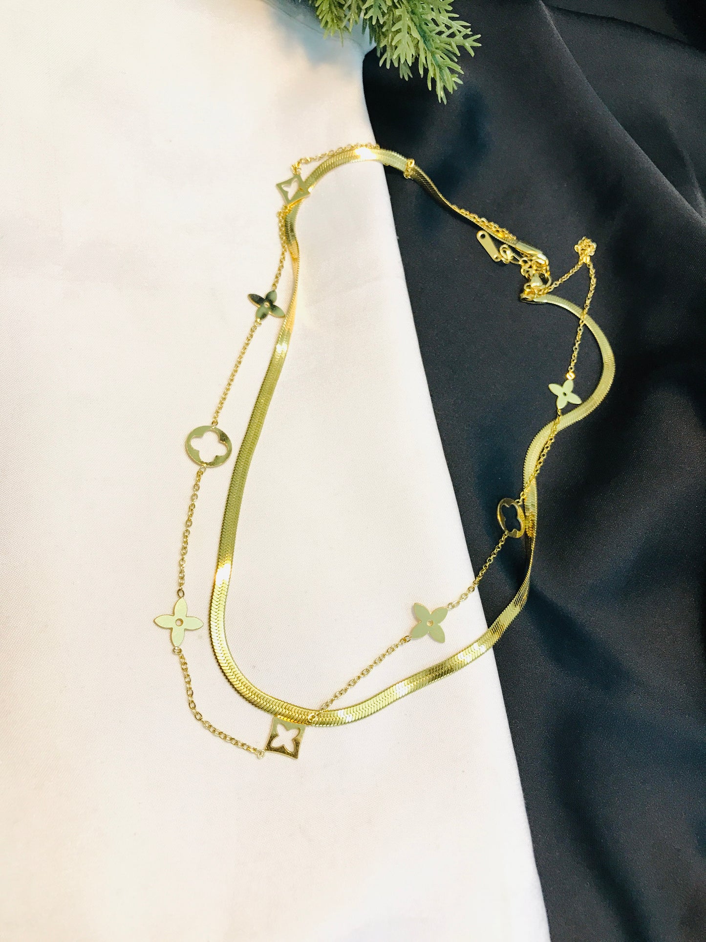Luise Double layer pendant
