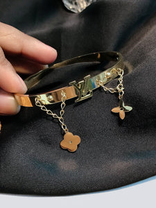 Luis Bangle titanium bracelet