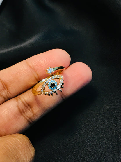 Eye Sign Finger Ring
