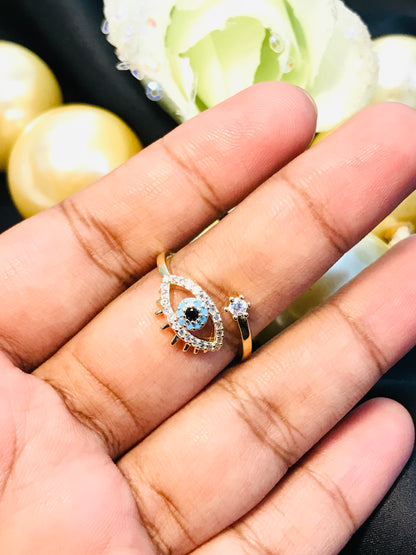 Eye Sign Finger Ring