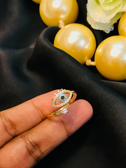 Eye Sign Finger Ring