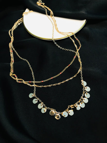 Golden Layer necklace
